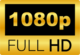 Video resolution 1080 badges.
